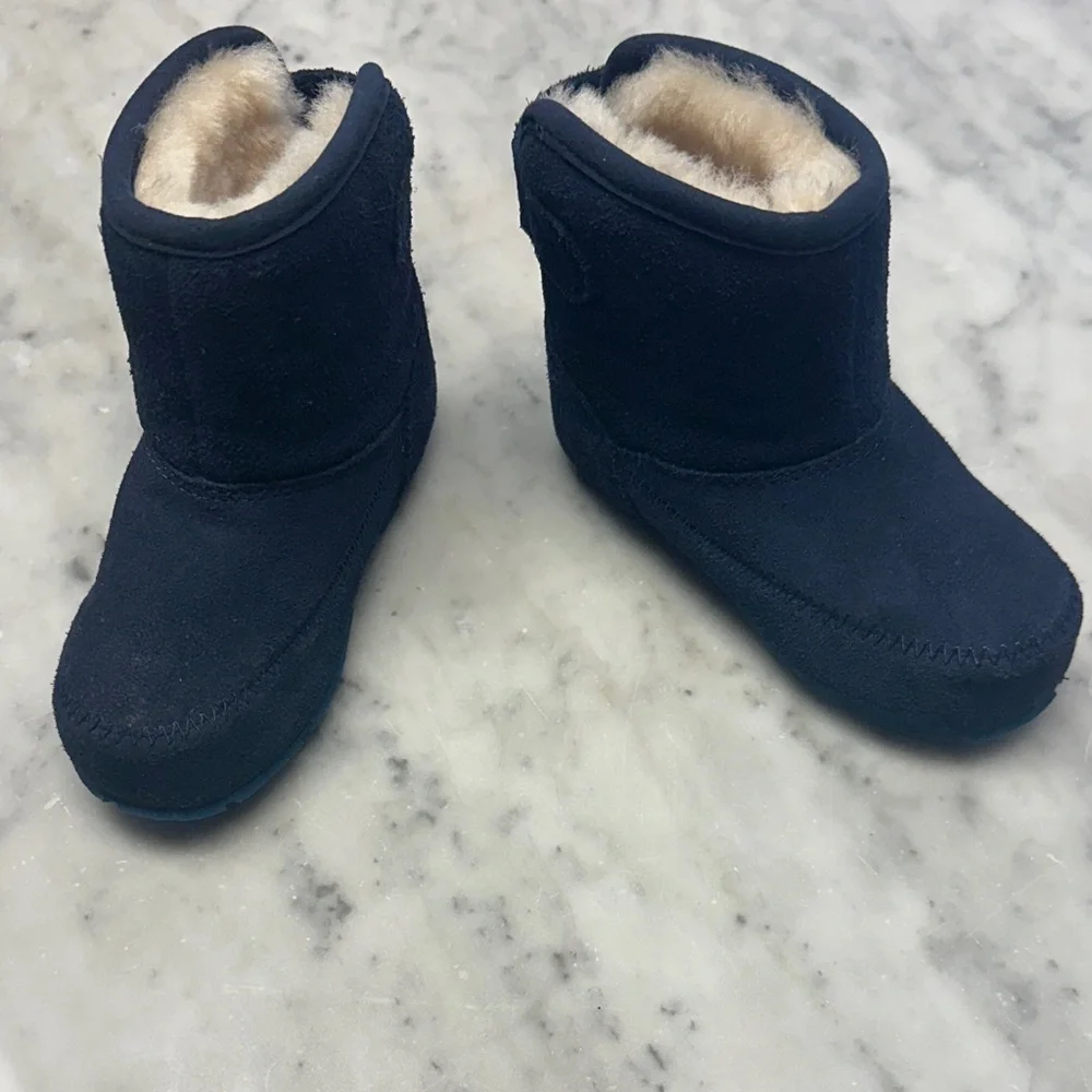 Toddler Navy Blue L.L. Bean Boots